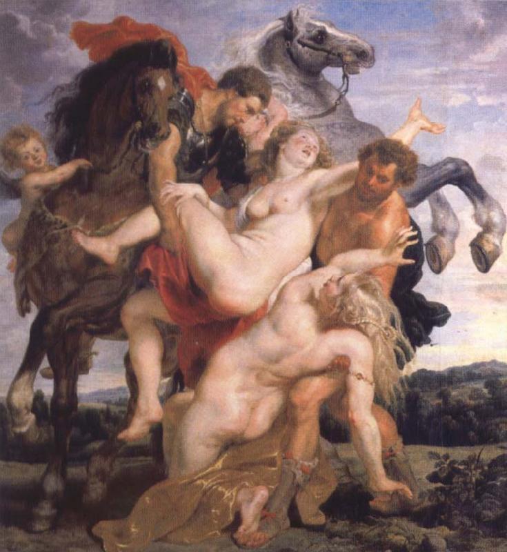 Peter Paul Rubens The Rape of the Daughters of Leucippus Germany oil painting art
